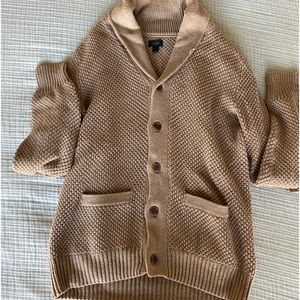 Mens JCrew Shawl Cardagin